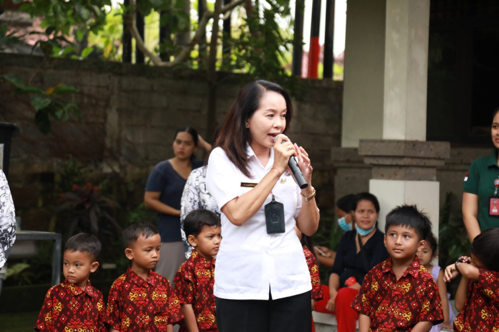 Kunjungan TK Dirgayusa Ke Pustu Ungasan guna menambah Pengalaman Nyata dan Pengetahuan terkait Puskesmas.